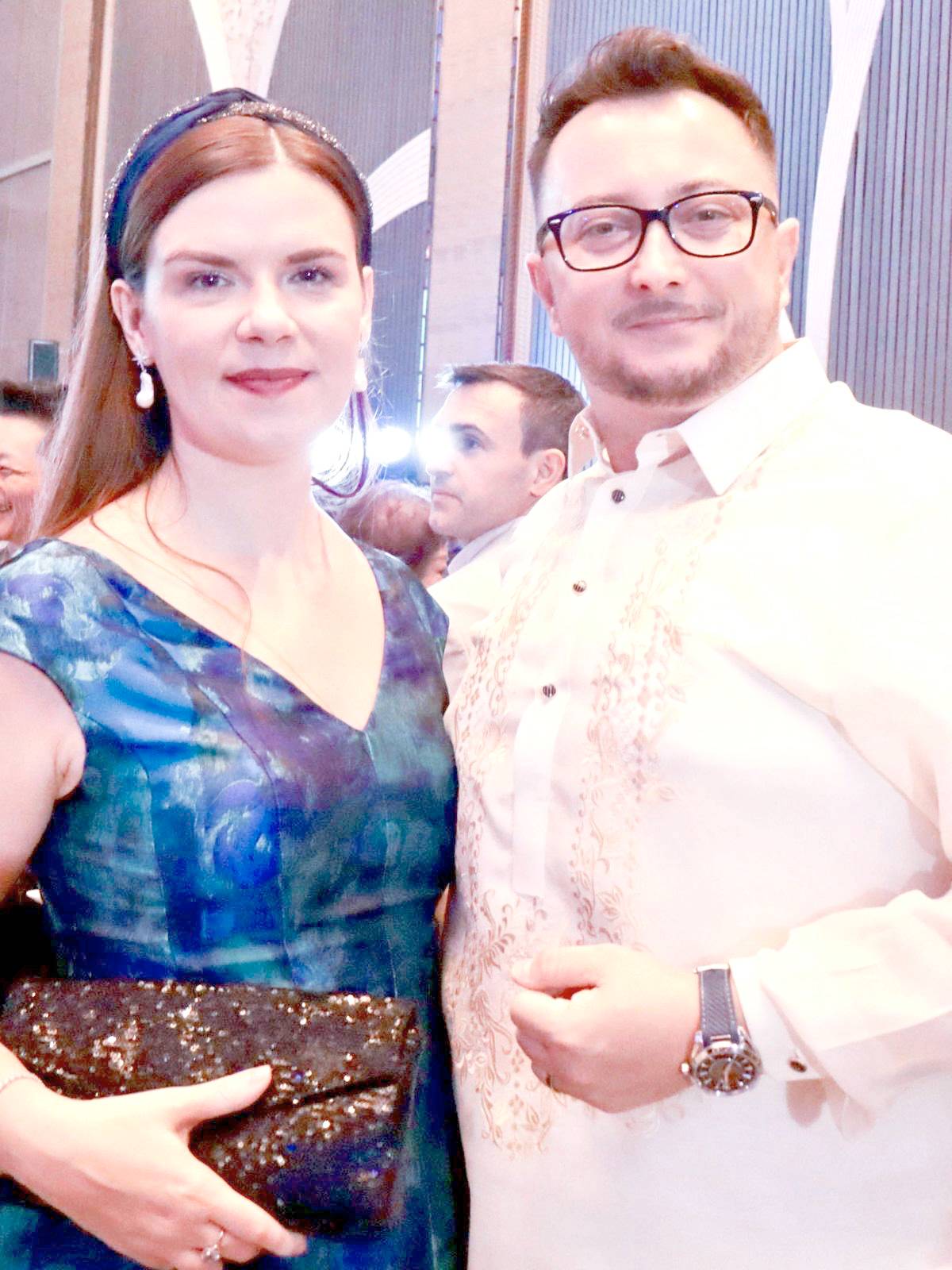 H.E. Amb. Titanilla Toth (Hungary), Mr.Amadeus Arcadiuz.