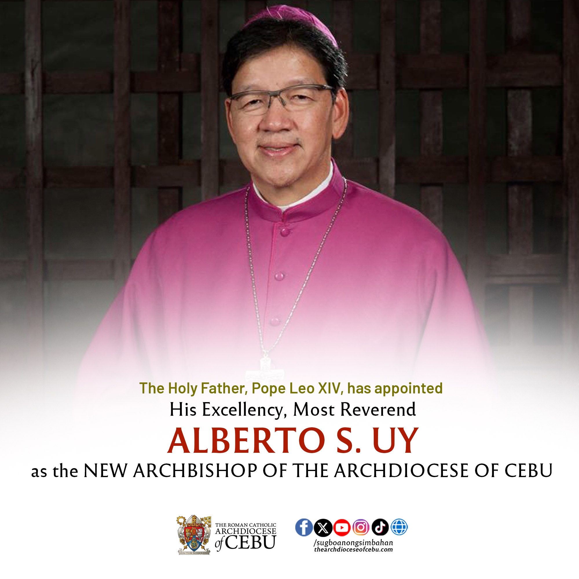 Pope appoints new Cebu archbishop