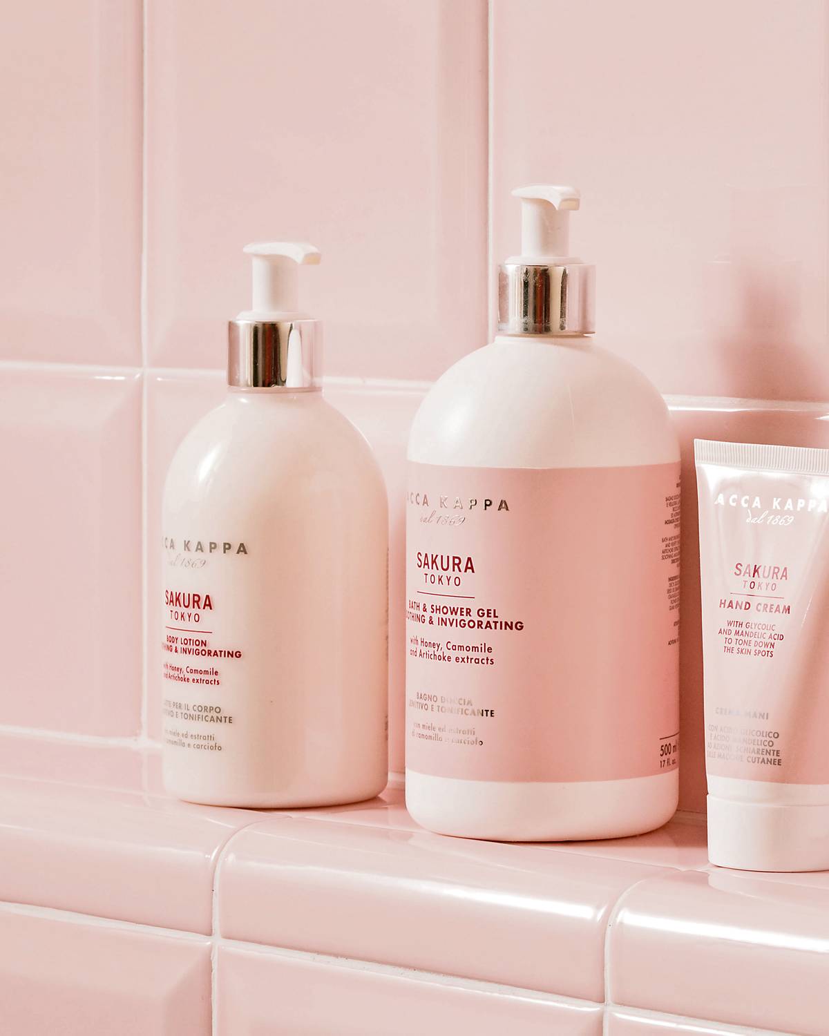 ACCA KAPPA Sakura Collection.