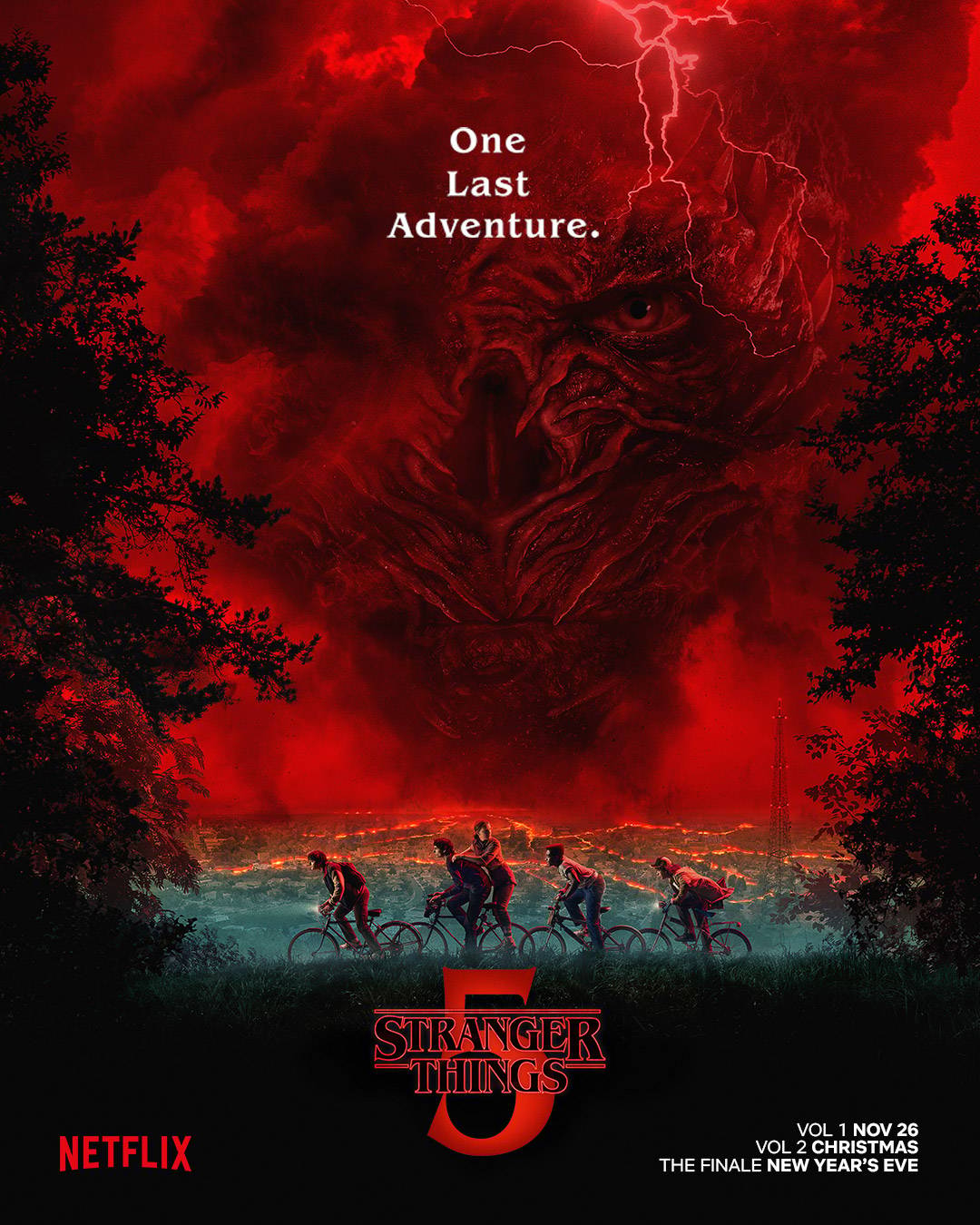 Official teaser poster for ‘Stranger Things’ season 5.