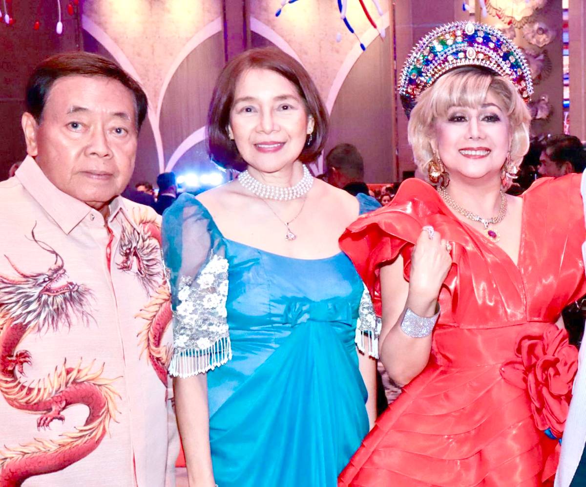 Amb. Victor Garcia, Mav Rufino and Conney Garcia.
