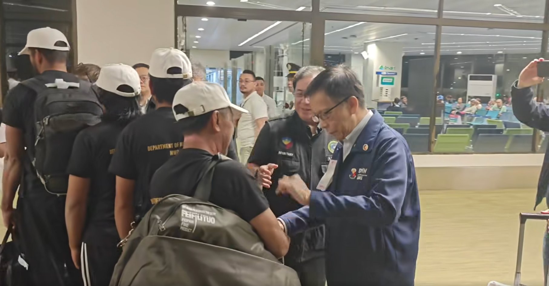 Eight Filipino seafarers from Houthi-hit ship return home