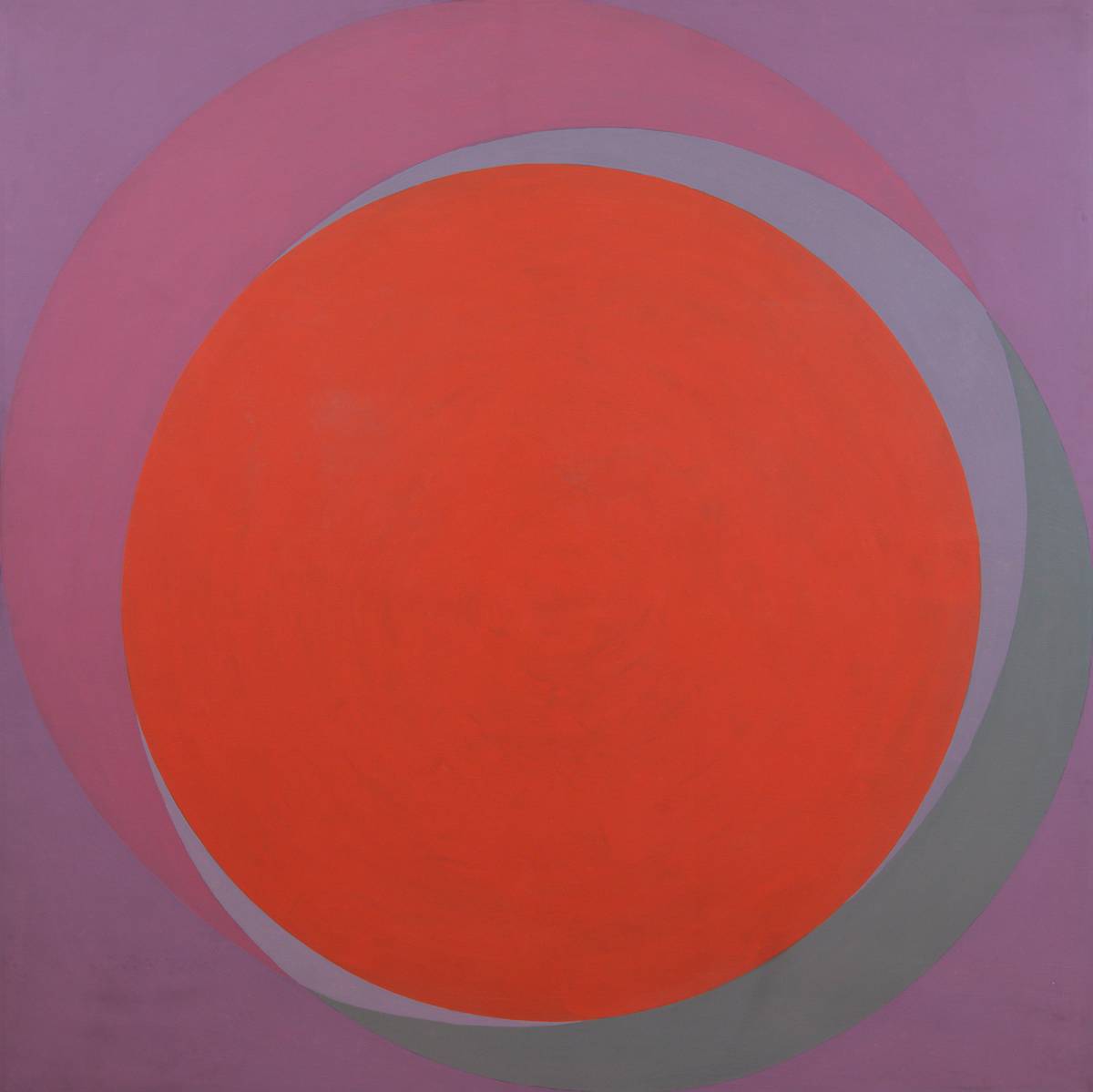 Constancio Bernardo, Transmutation Series No. 4 (left) and Penumbra No. 6 (right), 1977, acrylic.