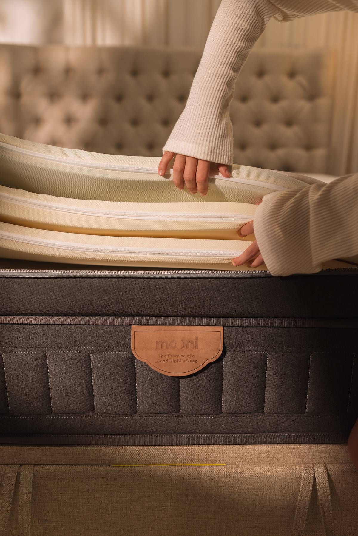 CUSTOMIZABLE mattress.
