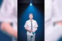 ELLIS Kirk as Evan Hansen.