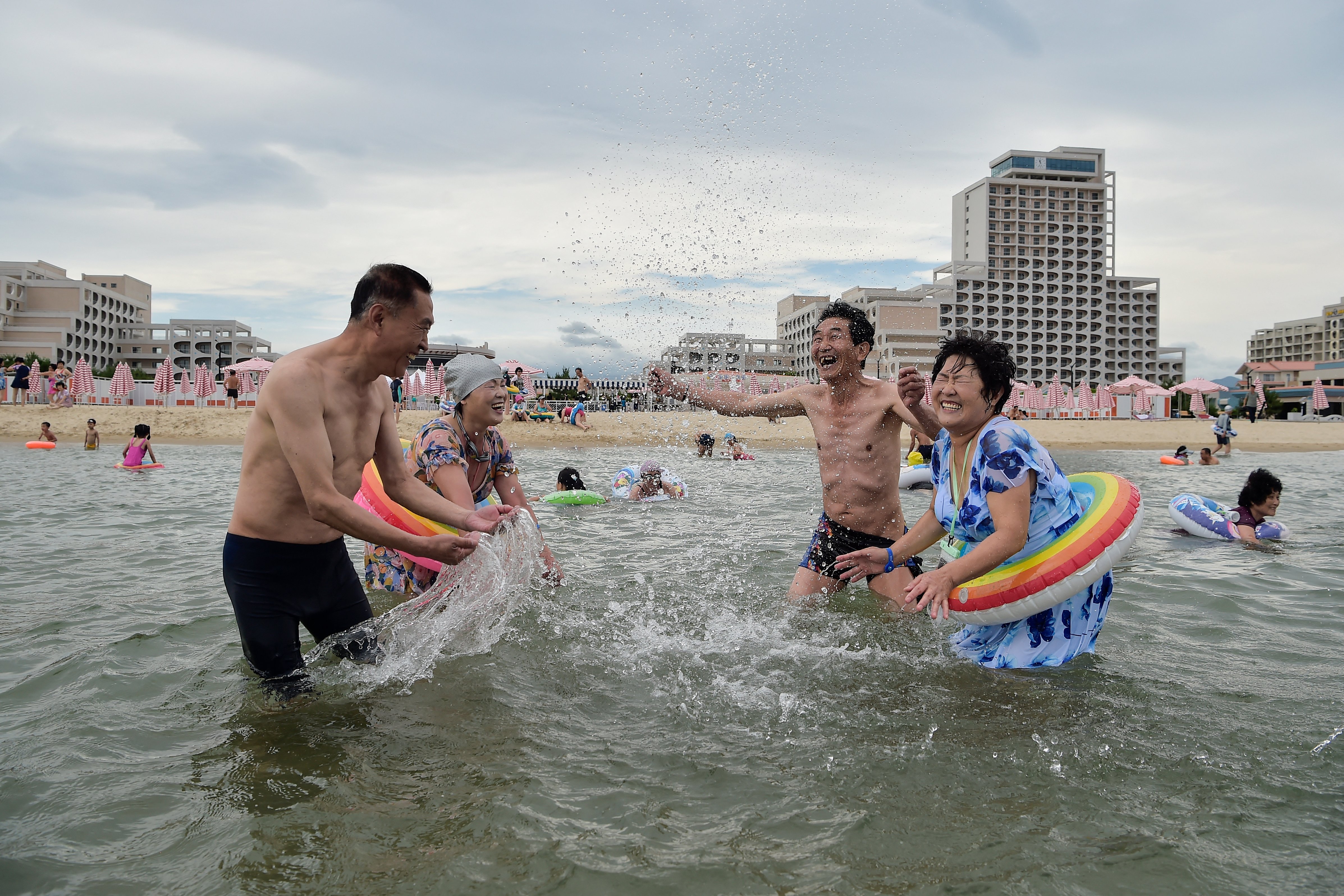 North Korea bars foreign tourists 
from new seaside resort