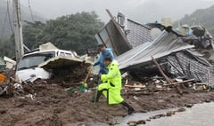 Landslide kills one in South Korea as heavy rains continue