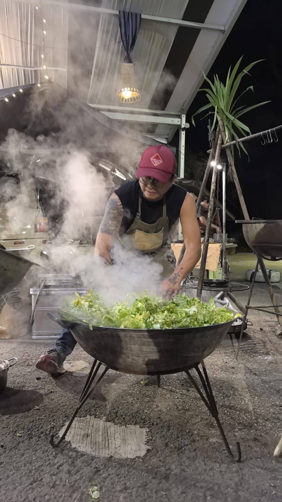 FORMER musician turned chef Chavi Romawac.