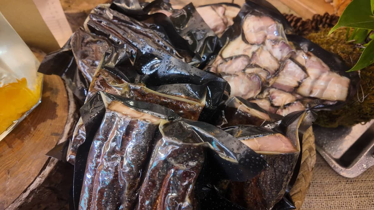 SMOKED meat.