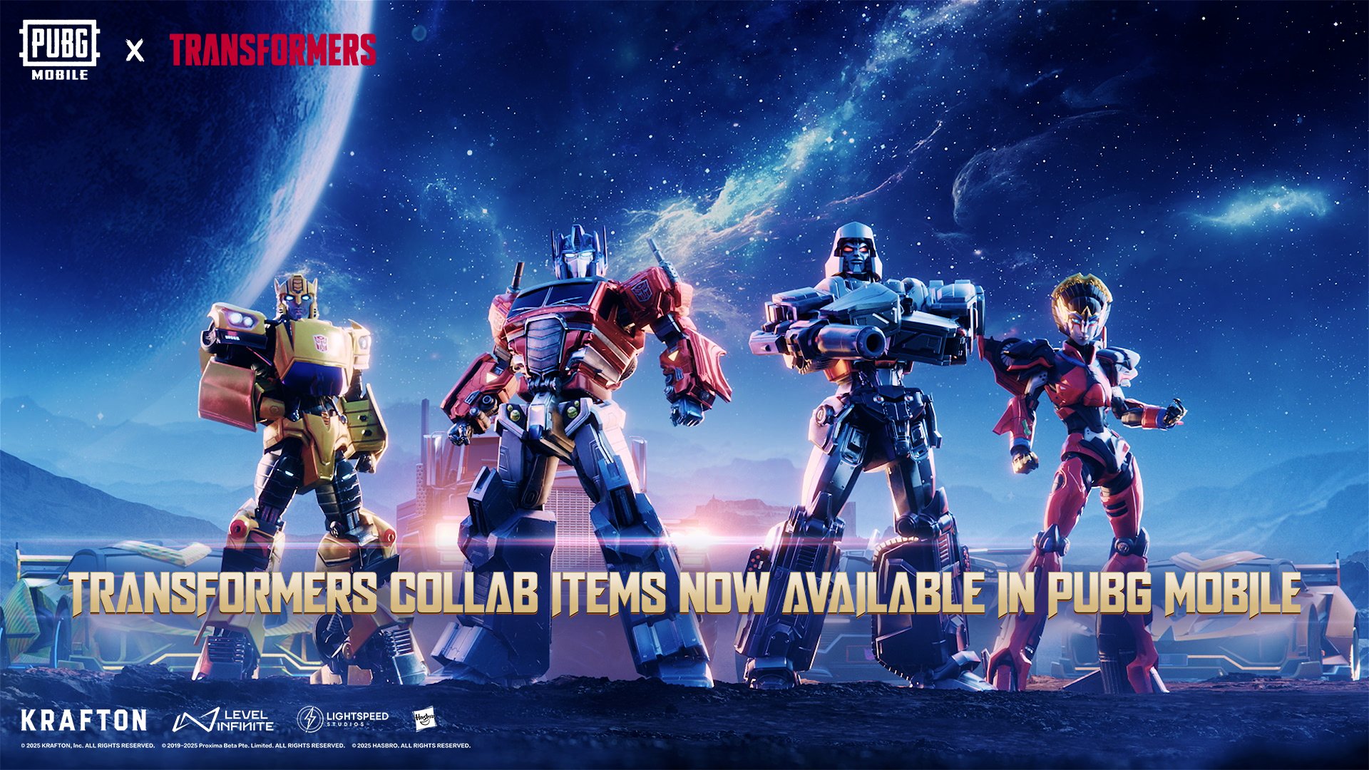 PUBG Mobile unleashes Transformers collab