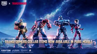 PUBG Mobile unleashes Transformers collab