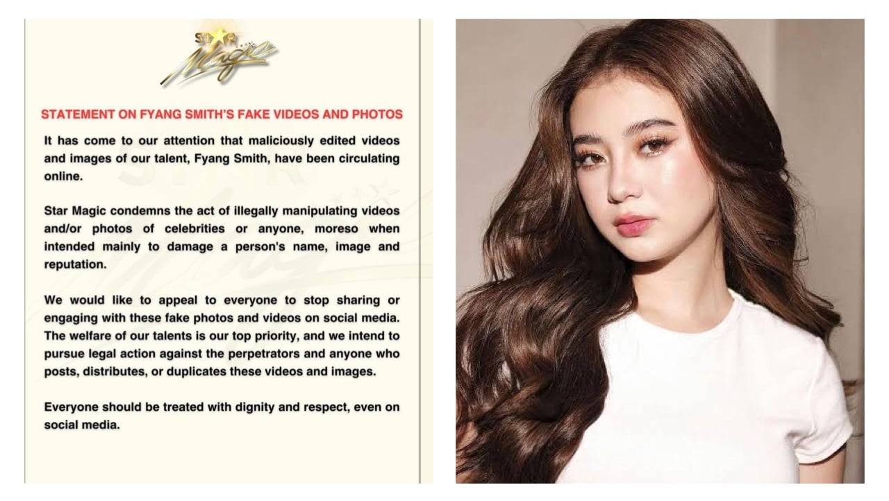 Star Magic slams deepfake attacks on Fyang Smith