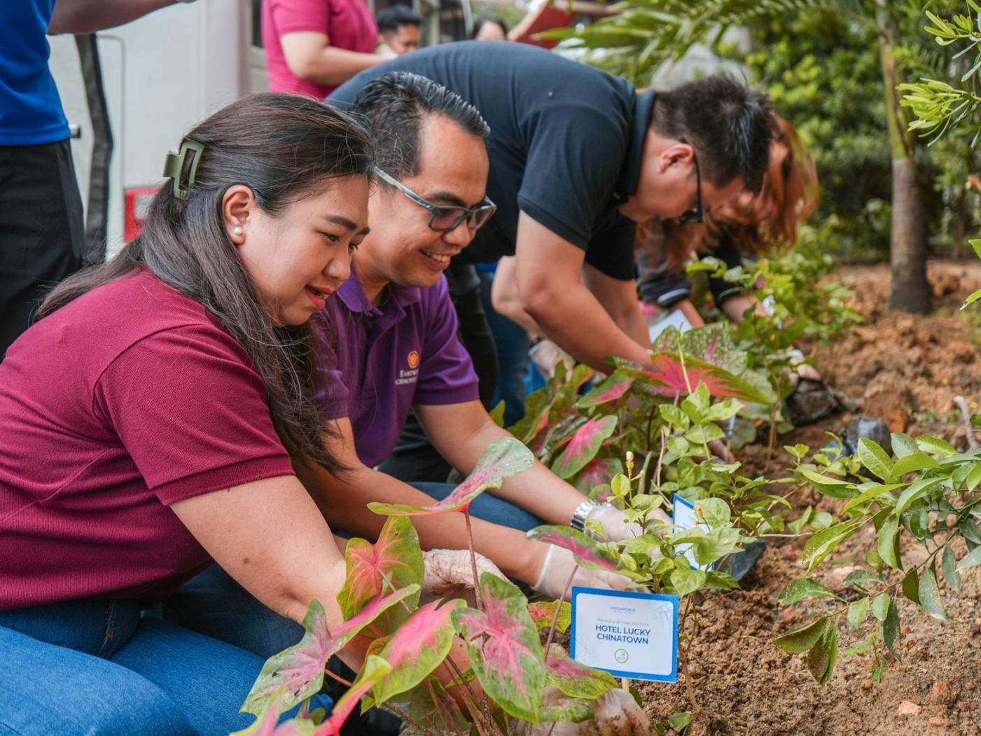 Megaworld, guests plant 3K Sampaguita seedlings