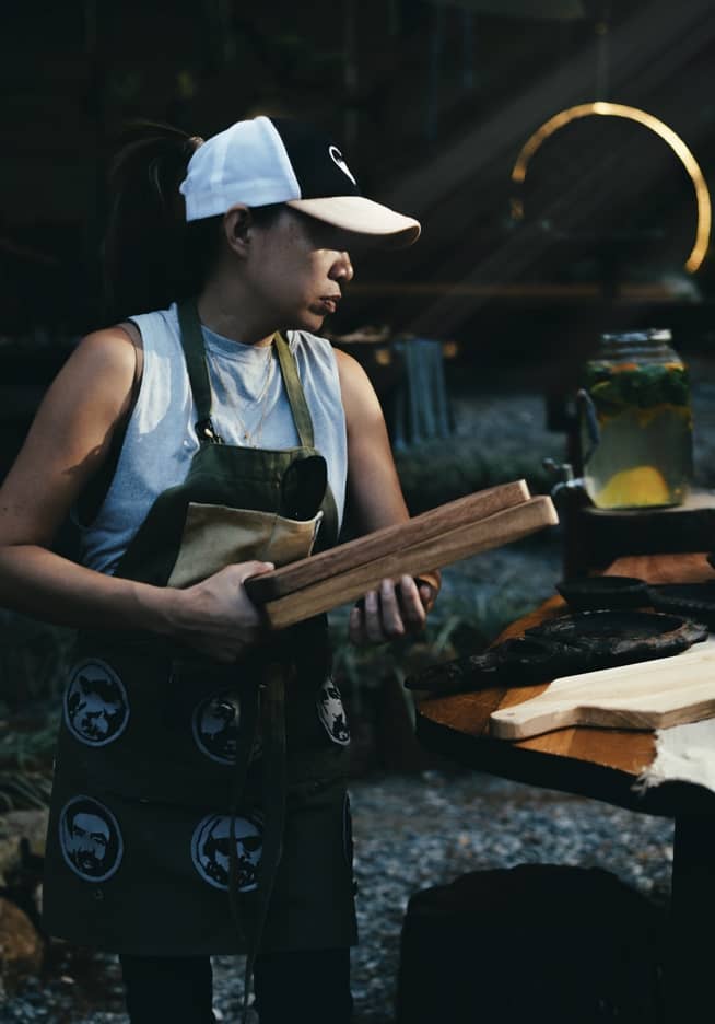 MILLIE at work for Baguio Mountain Man.
