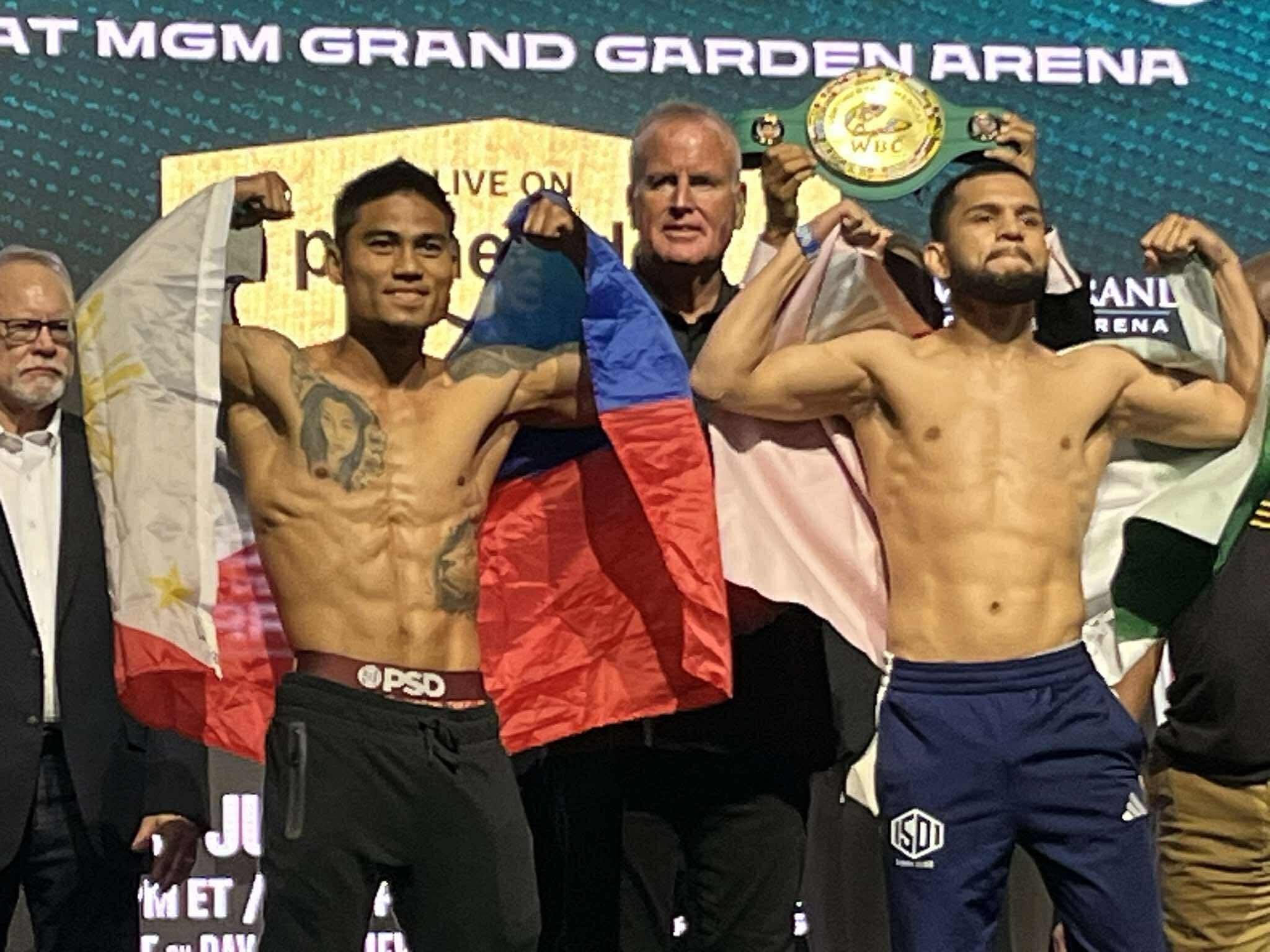 Magsayo, Marcial spice up Vegas show