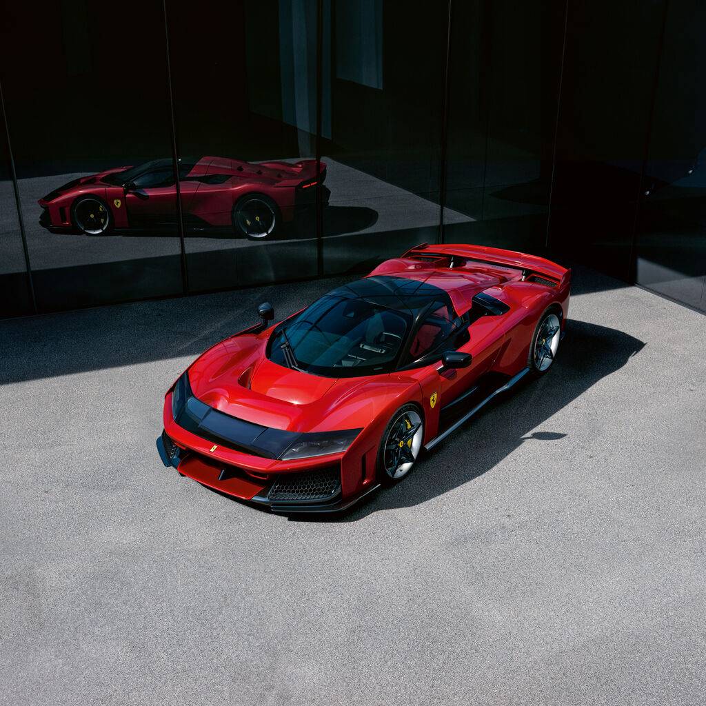 THE Ferrari F80 shows its design roots and bold future in one clean shot.