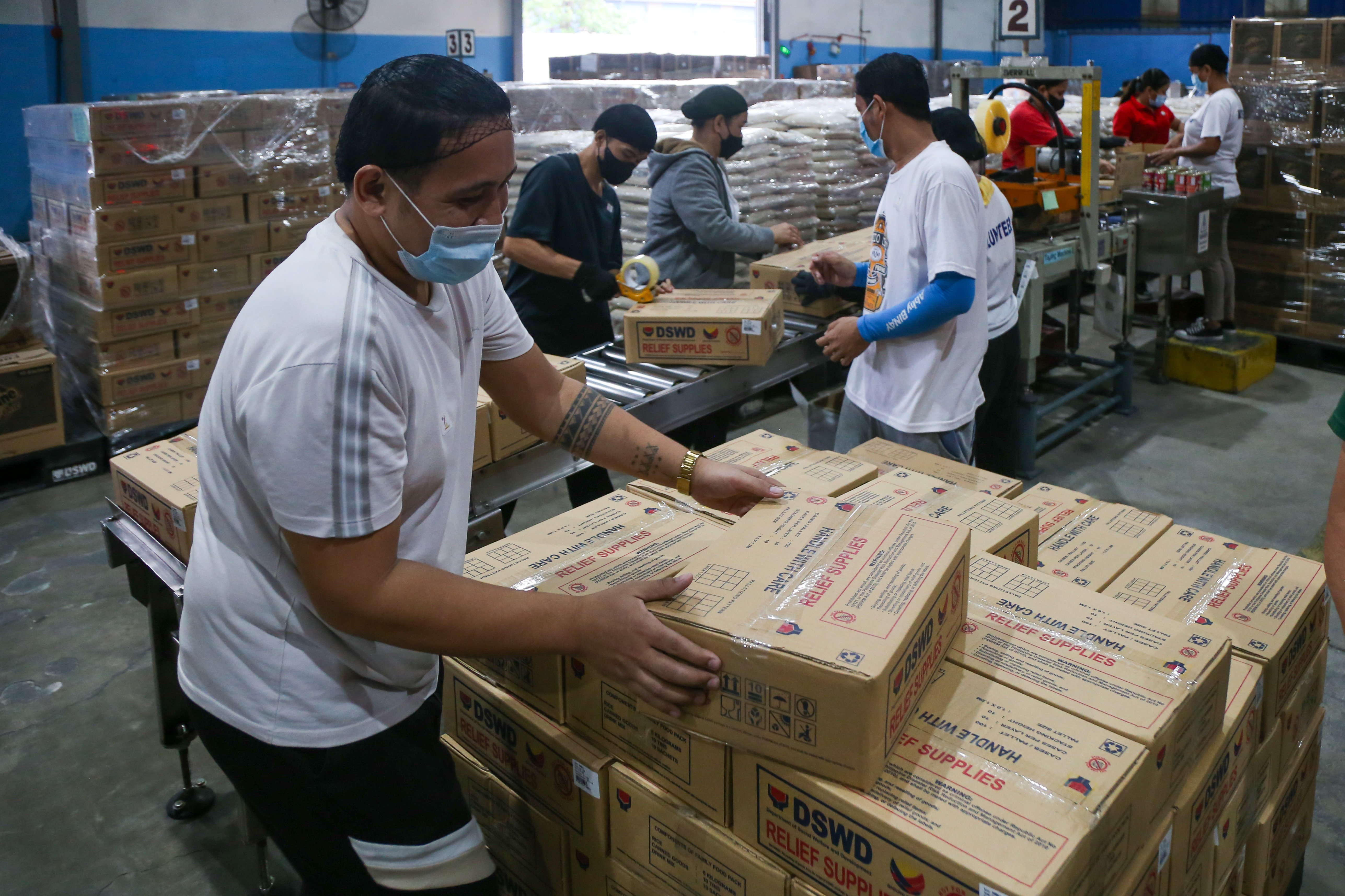 DSWD: Beware of fake relief packs sold with official logo