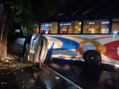 Bus driver suspended after fatal Laguna crash