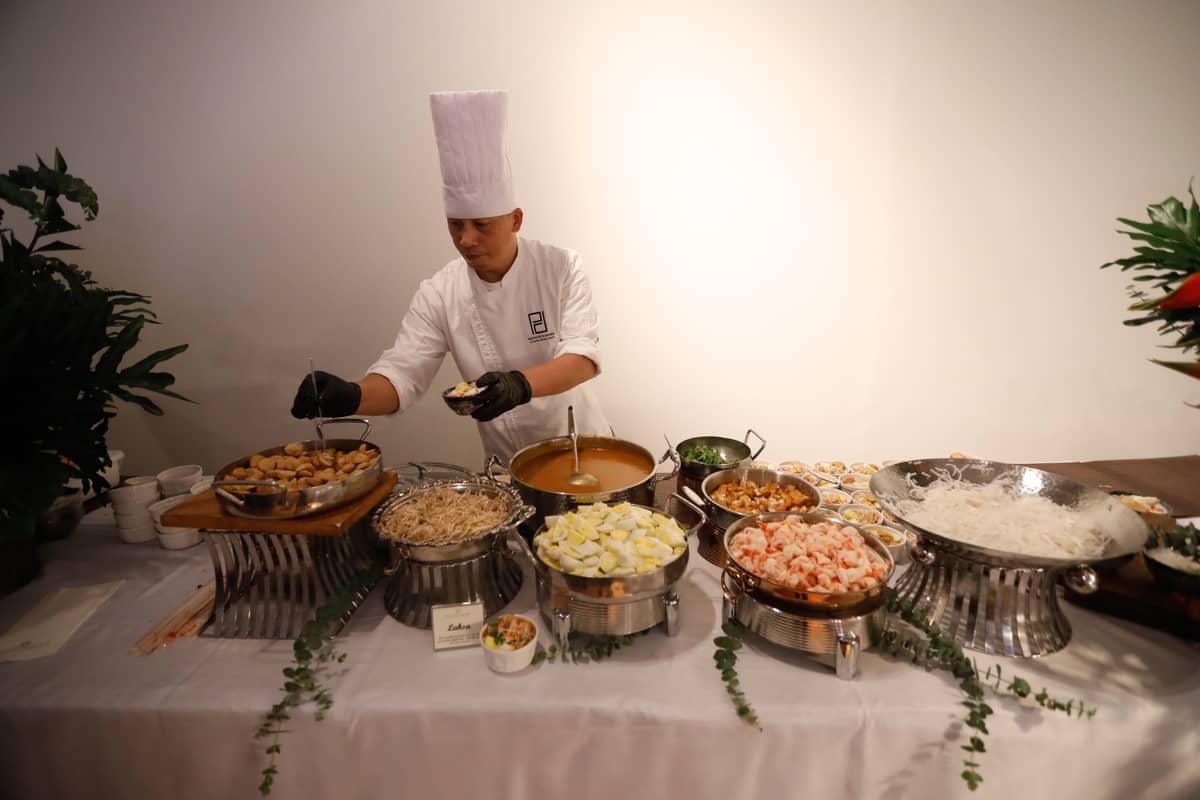 Guests enjoyed artisanal gelatos and international wine and cuisine at the event.