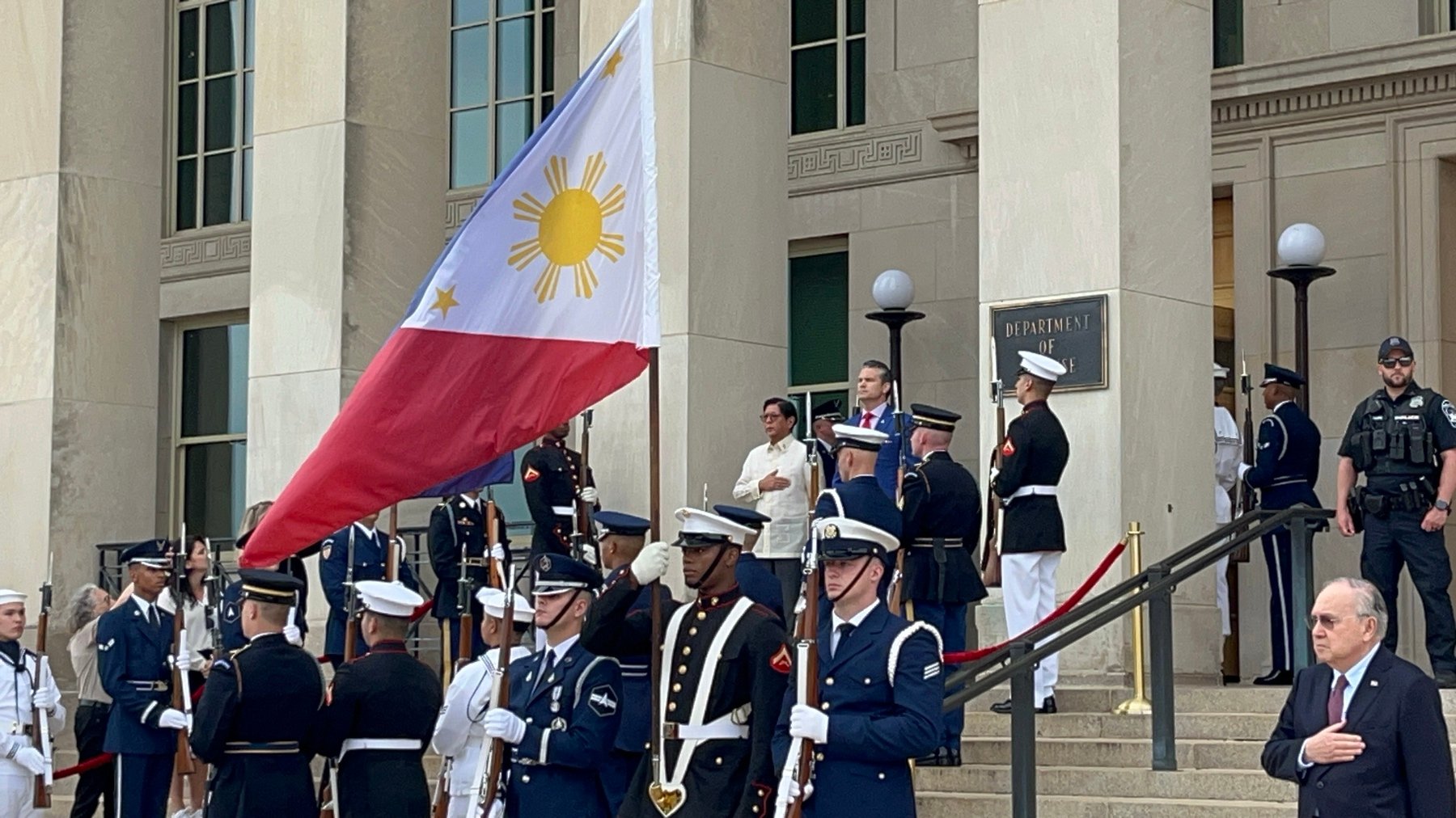 Marcos meets with SecDef Hegseth in D.C.