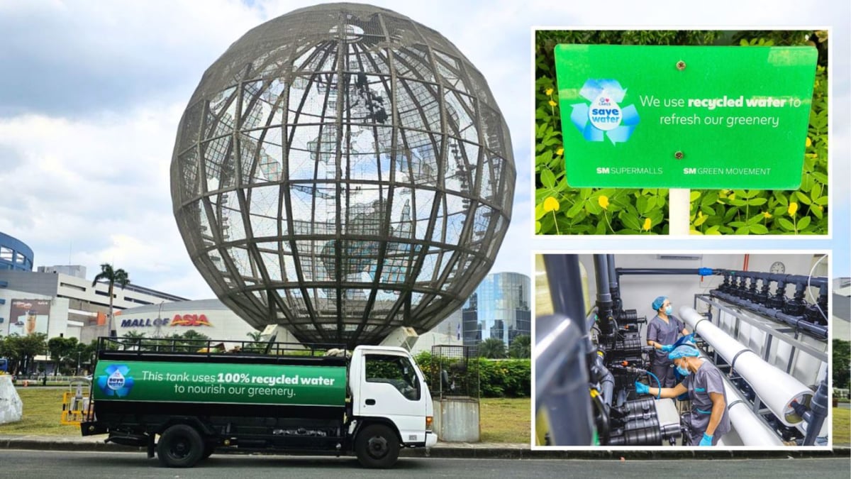 Clean water, greener malls: How SM makes every drop count
