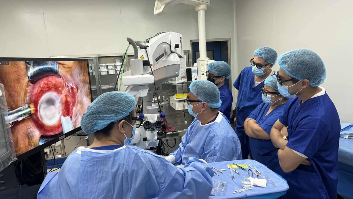 ASIDE from sustaining high-quality medical services, TCEC’s new Alcon NGENUITY 3D Visualization System will very well help in the education and training of future eye specialists.