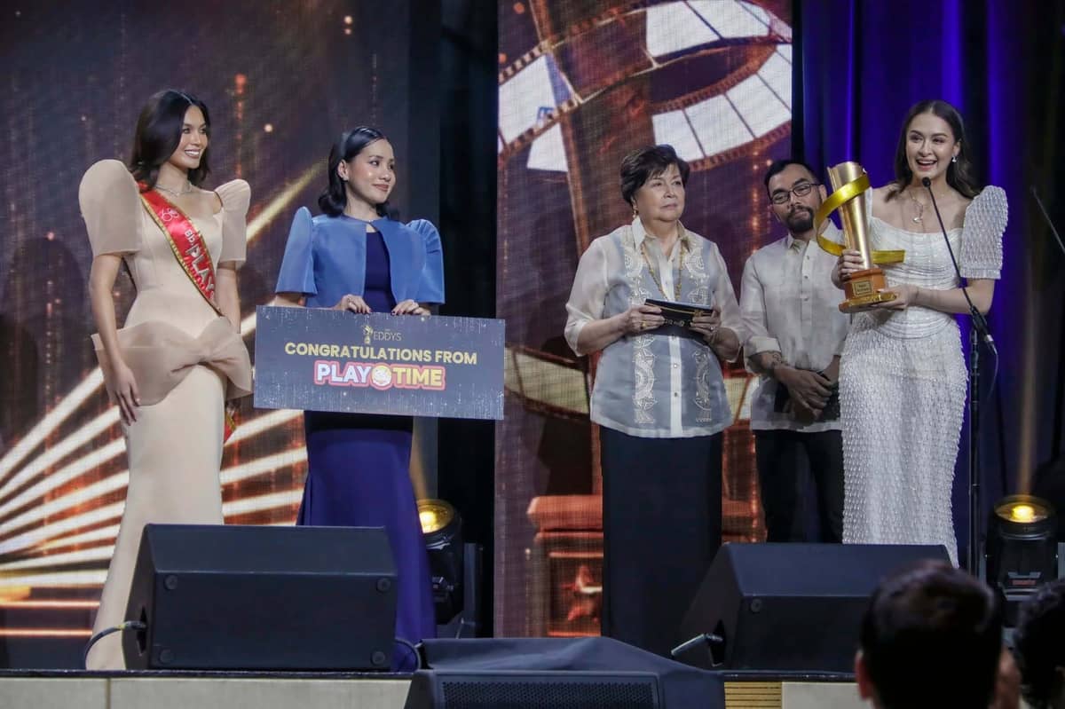 MARIAN Rivera bagged the Best Actress award for 'Balota.'