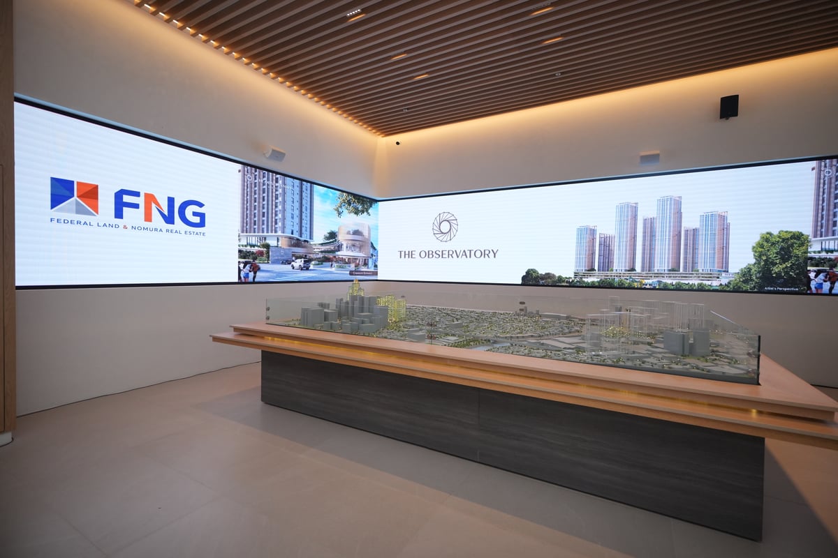The Observatory Sales Pavilion is now open for visitors.