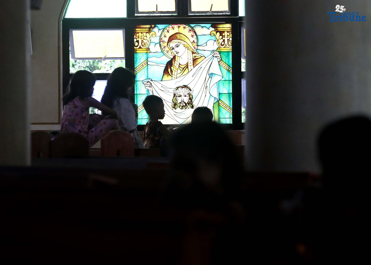 Evacuees take temporary shelter at Santa Lucia Parish in Barangay Sta. Lucia, Novaliches, Quezon City on Tuesday, July 22, 2025, after rising waters from Tullahan River submerged homes amid nonstop rains brought by the southwest monsoon.