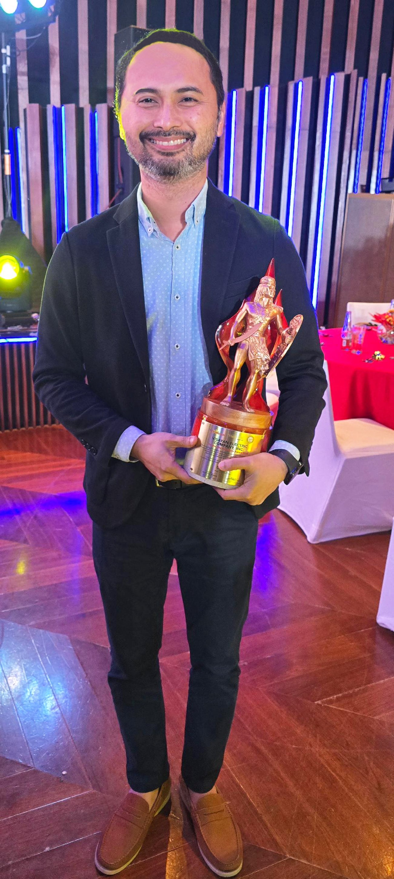 Mark Anthony Kindica, president and general manager of Visayan Electric Company.