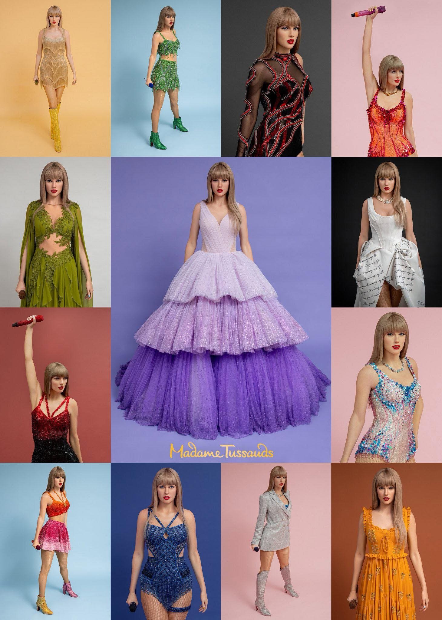 Madame Tussauds unveils 13 Taylor Swift wax figures globally