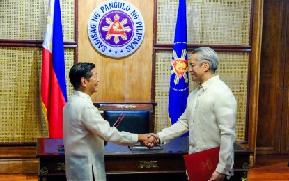 Marcos backs DILG's Remulla over suspension post

