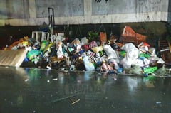Tons of garbage retrieved at Tripa de Gallina Pumping Station