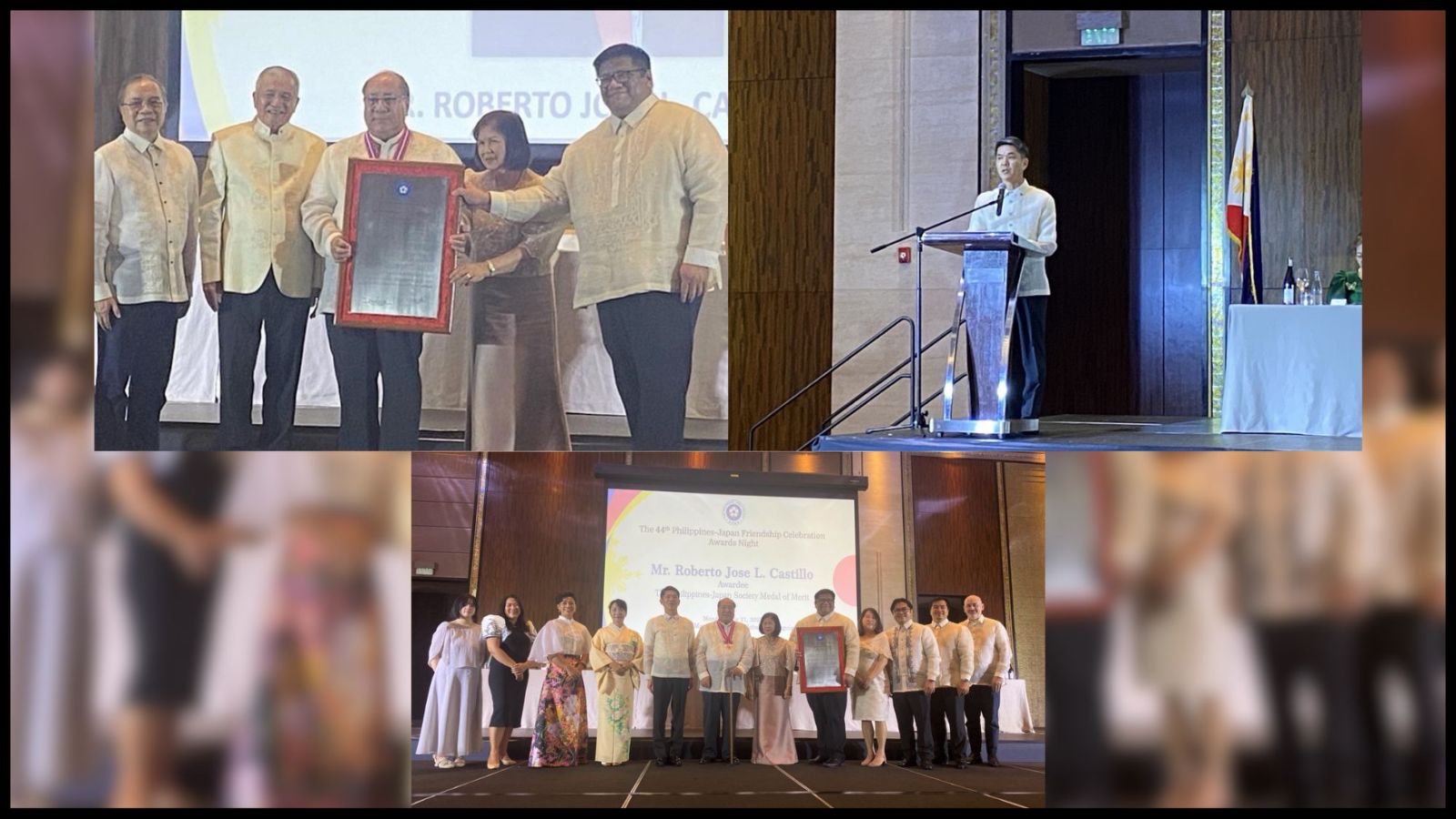 Ambassador ENDO joins Phl-Japan friendship celebration, honors Roberto Castillo