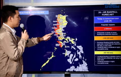 PAGASA warns of storm surges, flooding from Emong and Dante