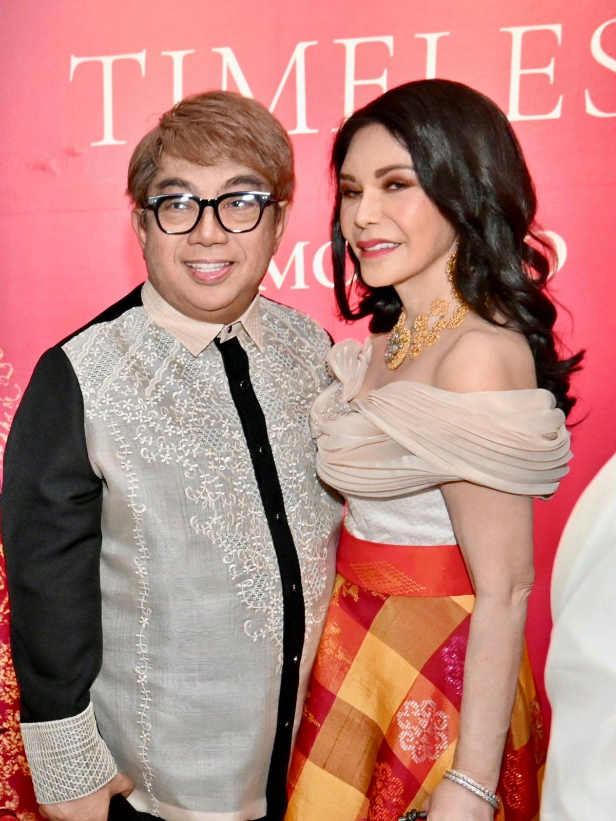 Designer Albert Andrada and Ching Cruz.