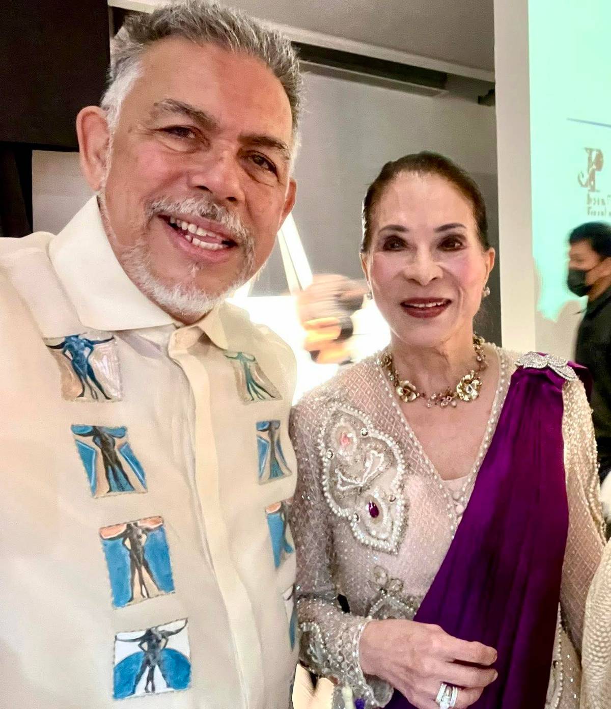 Wig Tysmans and TingTing Cojuangco.