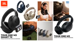 JBL unveils next-gen audio tech with new Tour One M3 headphone series