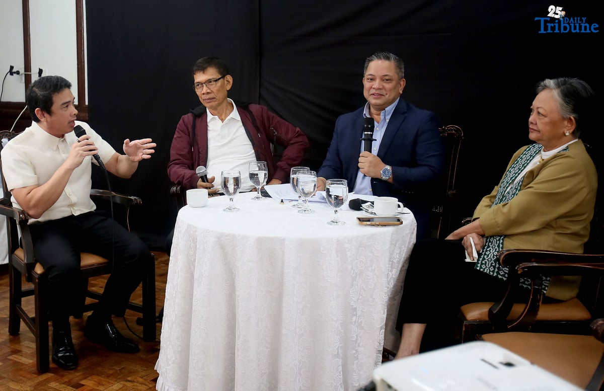 Angkas CEO George Royeca calls for transport modernization through technology and legislative action on the Motor Taxi Bill during the “Agenda: Bucket-List for SONA 2025” forum. He was joined by Partidong Lakas ng Masa Chairperson Leody de Guzman and Philippine Center for Islam and Democracy President Amina Rasul-Bernardo, who discussed wage hikes, labor conditions, and issues affecting the Muslim community. The forum brought together key voices ahead of President Ferdinand Marcos Jr.’s fourth State of the Nation Address.