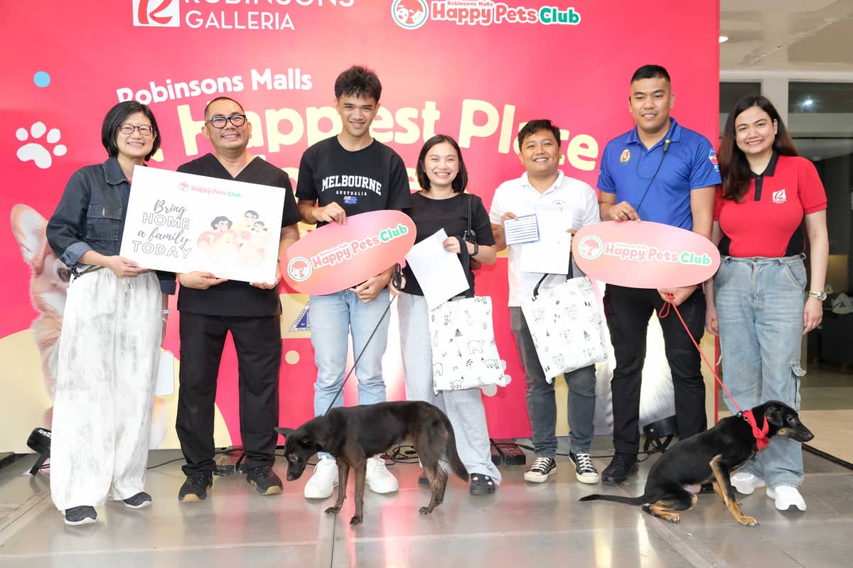 HAPPY pets Club with Robinsons Land.