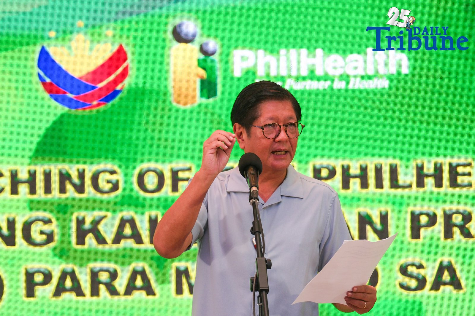President Ferdinand R. Marcos Jr. officially launched PhilHealth’s “Yaman ng Kalusugan Program (YAKAP) Para Malayo sa Sakit” on 25 July 2025, at Gateway Mall in Cubao, Quezon City. The program, an expansion of the 2021 Konsulta initiative, offers enhanced access to essential primary care services, including more medicines, lab tests, and cancer screening nationwide. 

The initiative aims to promote early detection and preventive care for Filipinos across all life stages. Joining the president were DOH Secretary Ted Herbosa, Special Assistant to the President Frederick Go, PhilHealth President Dr. Edwin M. Mercado, and other health and government officials.