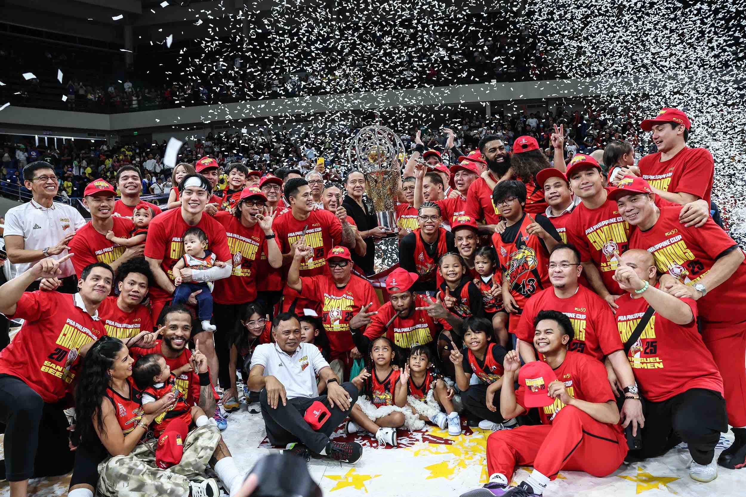 Grand slam denied as Beermen rule Phl Cup

