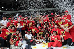 Grand slam denied as Beermen rule Phl Cup