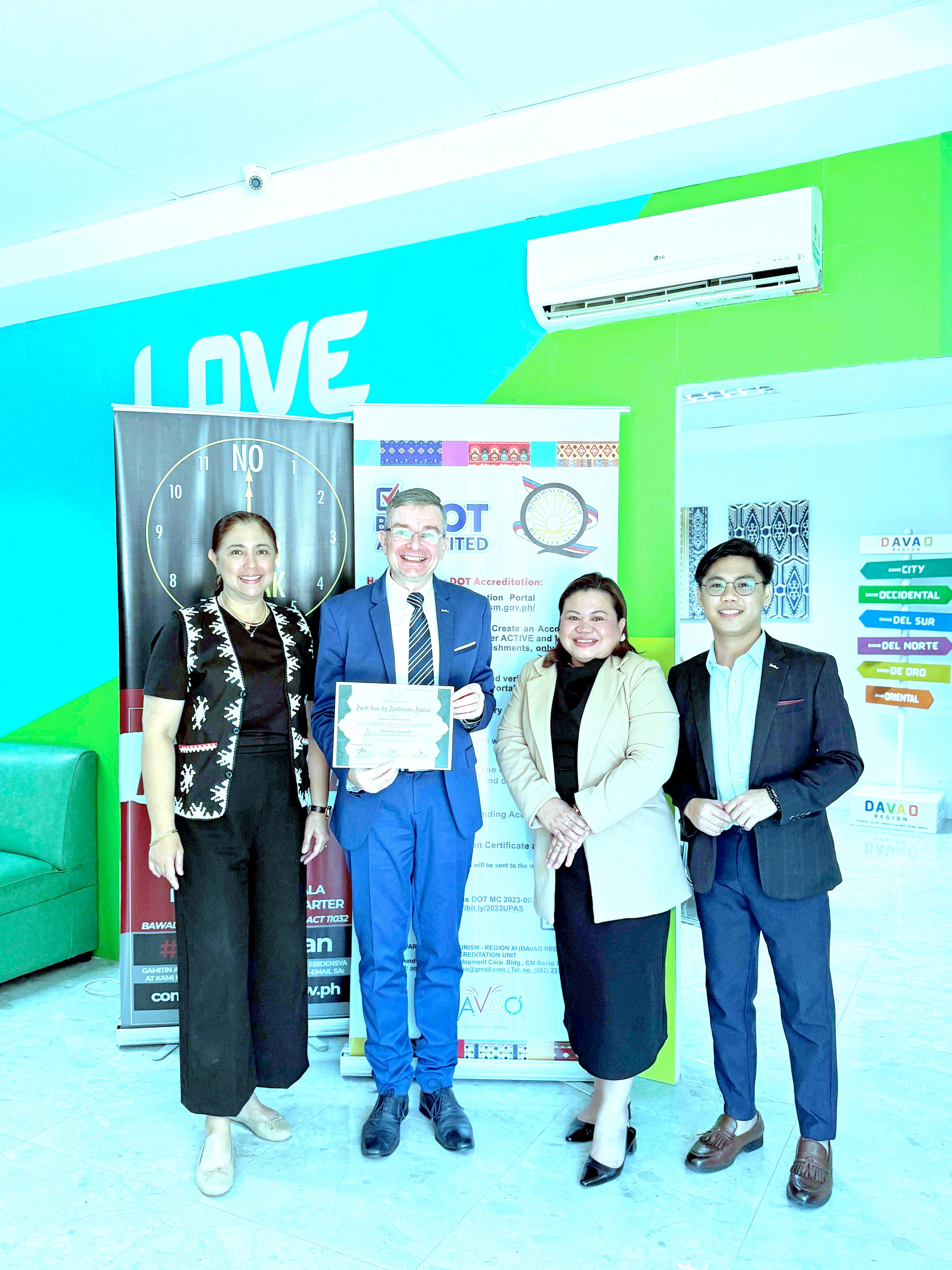 Park Inn by Radisson Davao is DoT-accredited as Muslim-friendly

