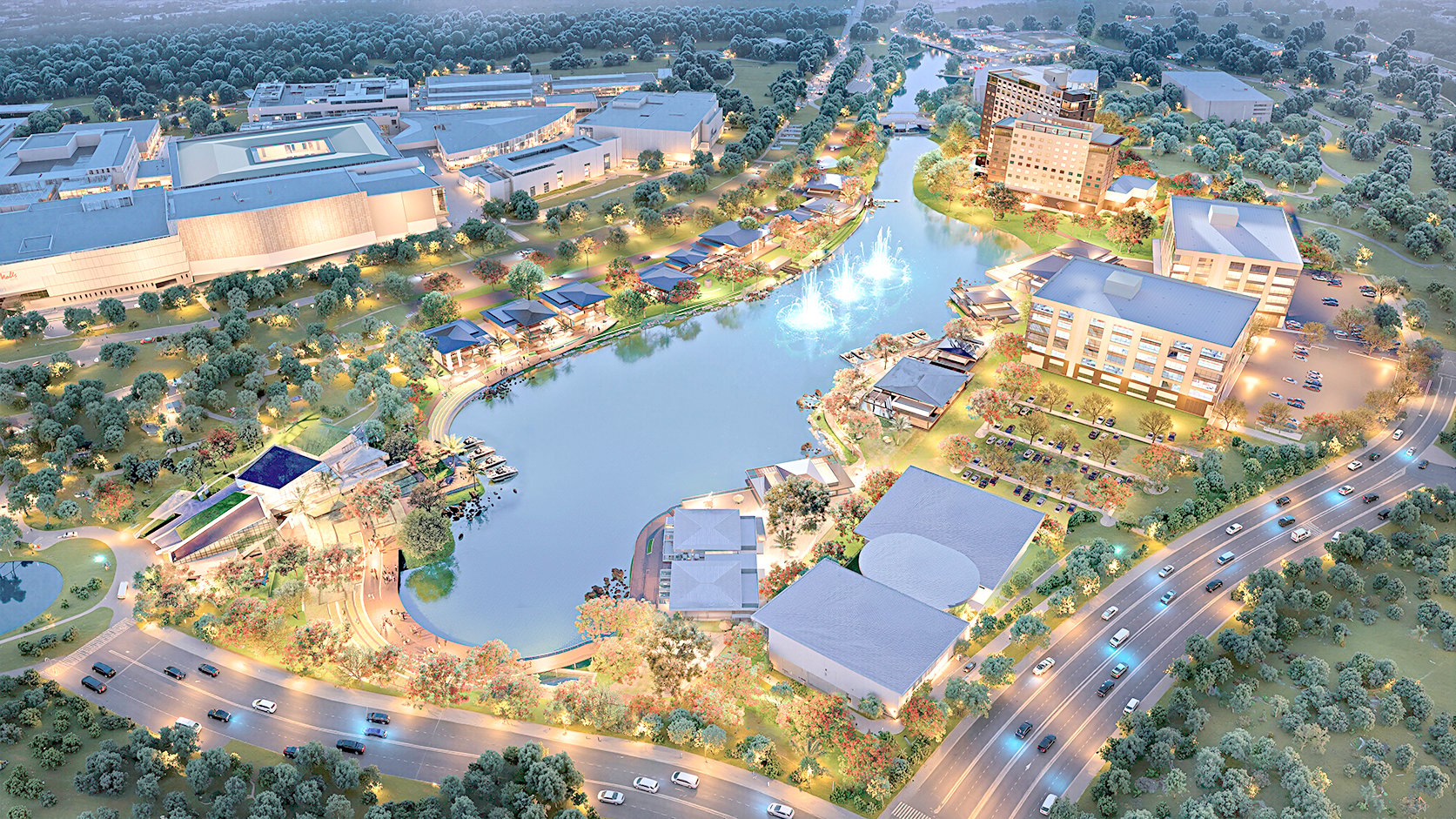 NUVALI lakeside.