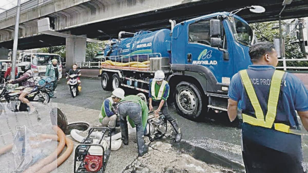 Maynilad Water Services Inc. mobilized to provide clean and potable
water to evacuation centers and local government units in need.