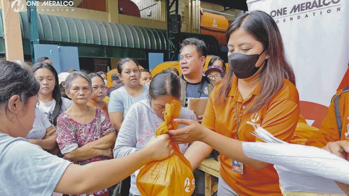 One Meralco Foundation mobilized relief operations to affected residents in Caloocan City, Las Piñas City, Makati City, Marikina City, Pasig City, Quezon City, Taguig City, Bulacan and Rizal.