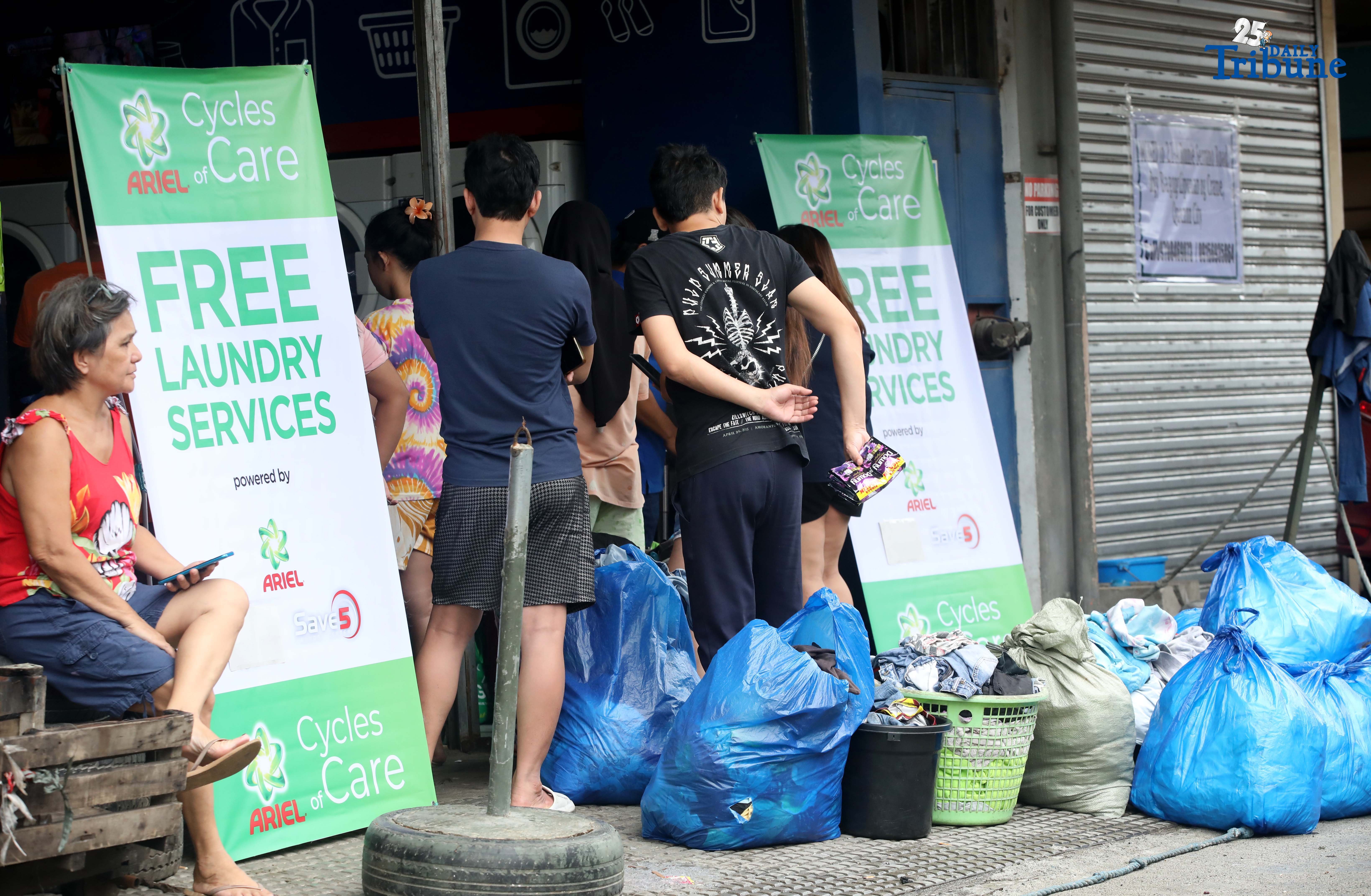 Free Laundry services!