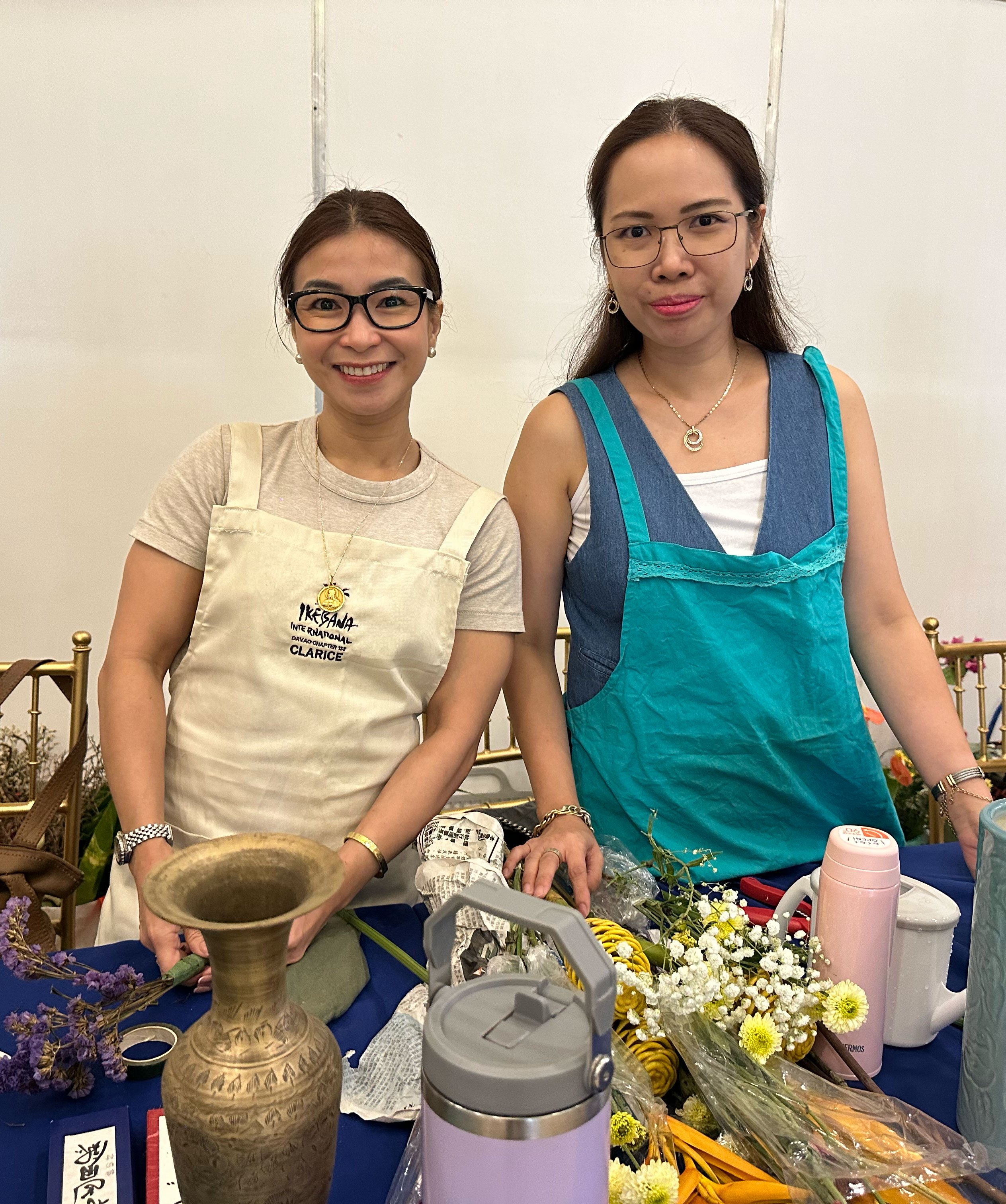 Clarice Samson-Lu and Jenny Uyking.