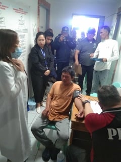 Cargo vessel rescues missing fisherman